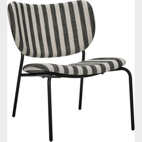 House Doctor - Loungestol - Hdlonga - Indendrs - Sort Rhvid