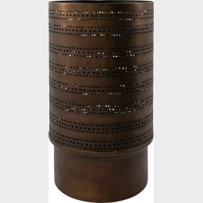 House Doctor - Fyrfadsstage - Mesu - Antik Brun - H 34,5 Cm