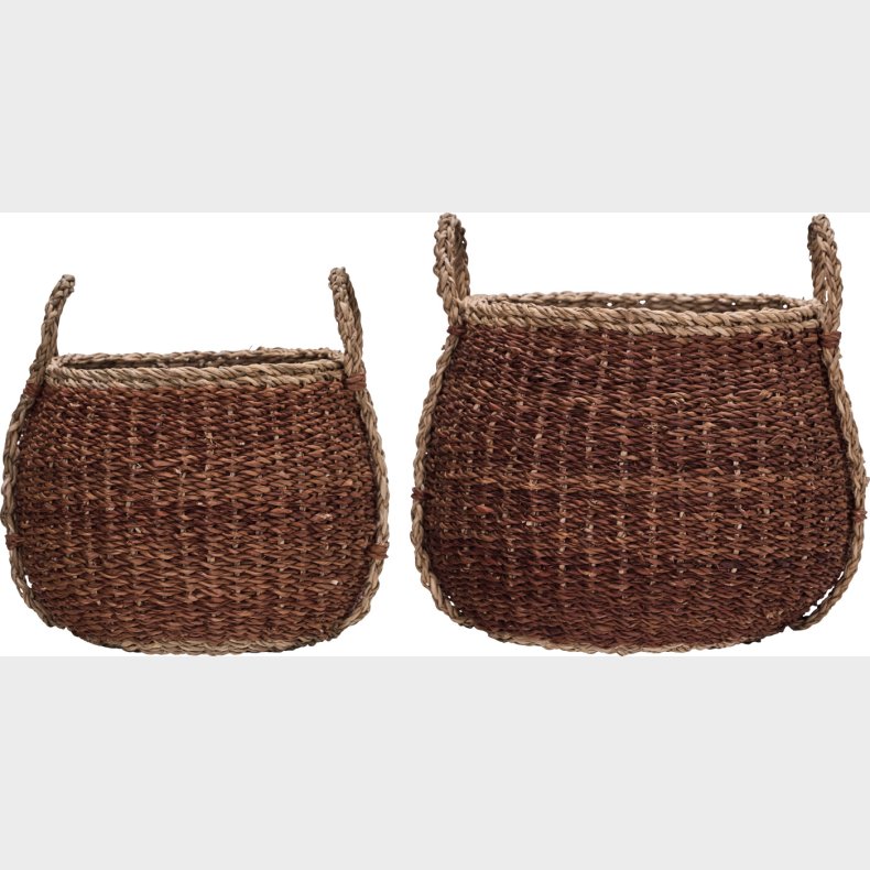 House Doctor - Opbevaringskurve - Hdrangi - Brun