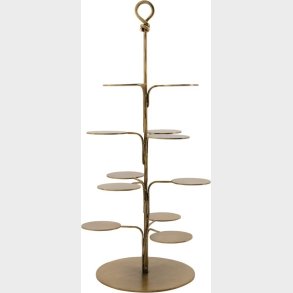 House Doctor - Etagere - Seny - Antik Messing Finish - H 40 Cm