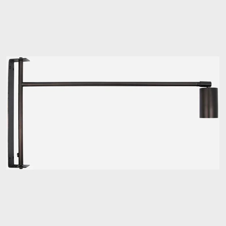 House Doctor - Pendel Lampe - Norm - Sort Antik - H 27,5 Cm