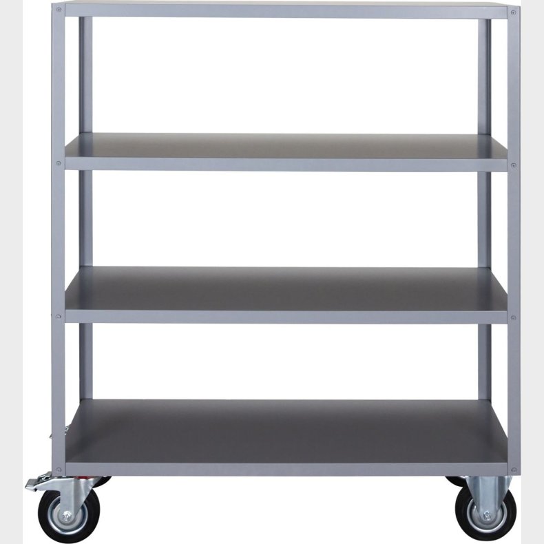 House Doctor - Reol Med Hjul - Trolley - Stl - Gr - 140x45x120 Cm