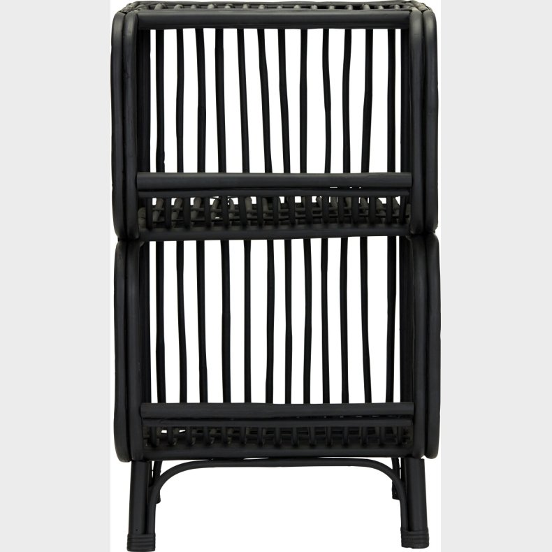 House Doctor - Sidebord Med Opbevaring - Shelf - Sort