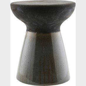 House Doctor - Skammel - Pablo - Grn Og Brun -  36 Cm