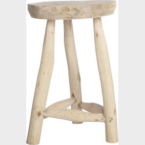 House Doctor - Skammel - Hdpure - Tr - Natur -  31 Cm