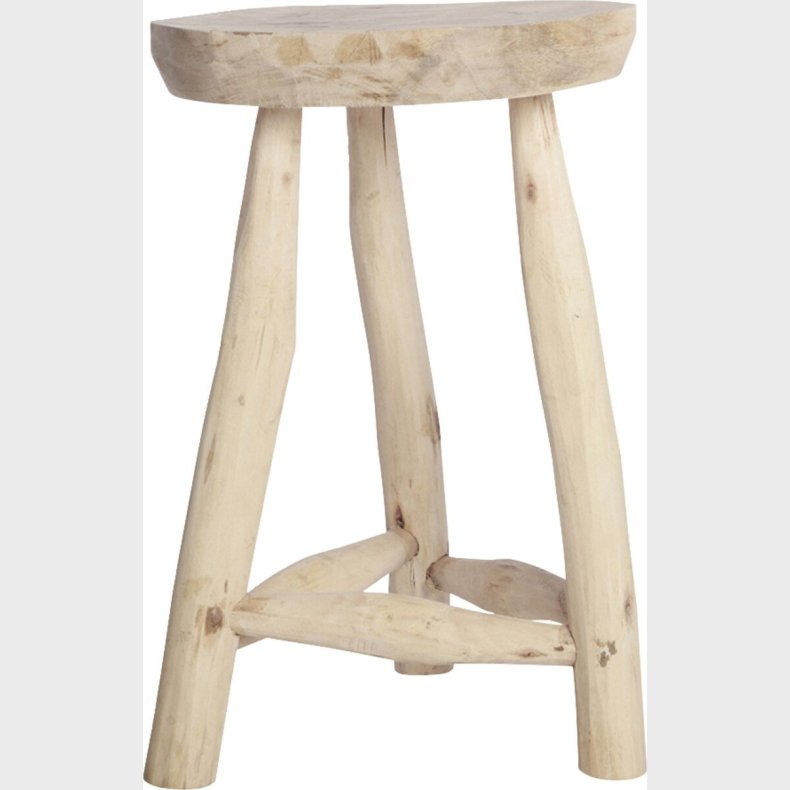 House Doctor - Skammel - Hdpure - Tr - Natur -  31 Cm