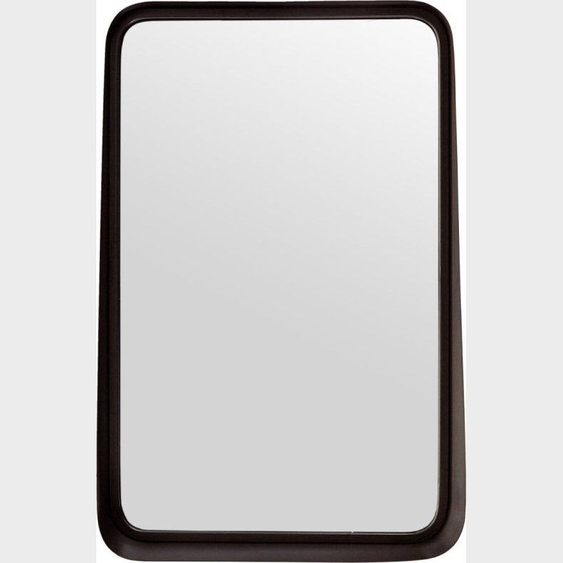 House Doctor - Spejl Med Hylde - Pejo - Sort Antik - 55x35 Cm