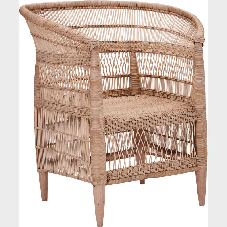 House Doctor - Kurvestol Med Armln - Rika - Natur - Indendrs