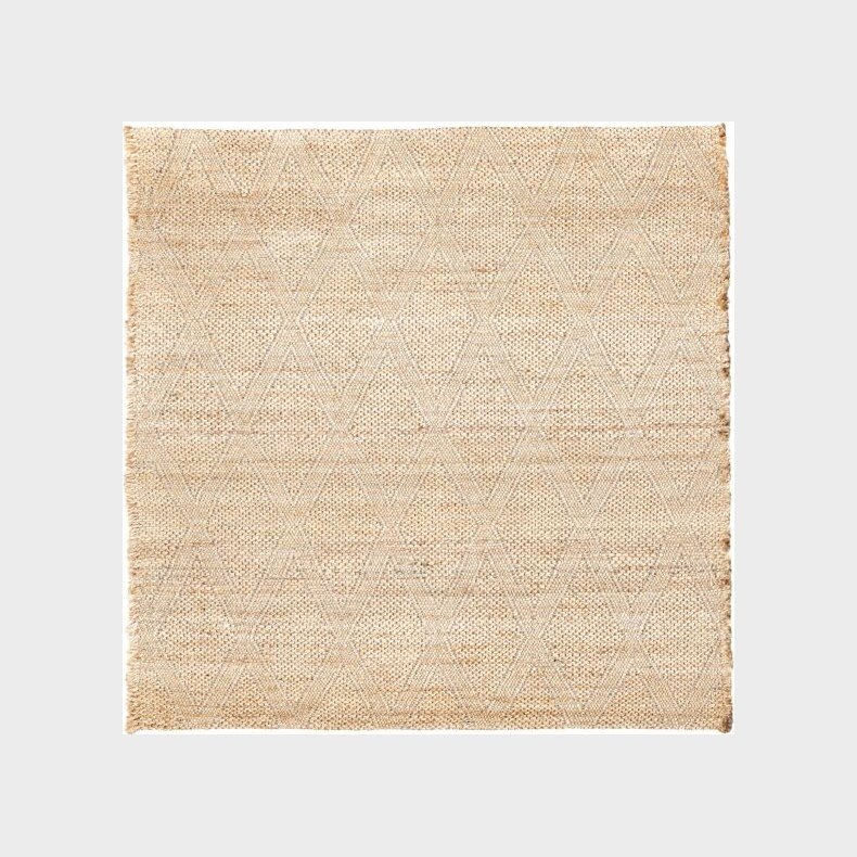 House Doctor - Gulvtppe - Mara - Nude - 180x180 Cm