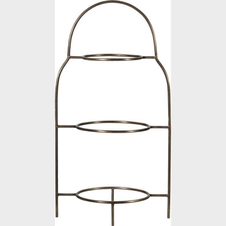 House Doctor - Tallerken Opsats - Sana - Antik Messing Finish