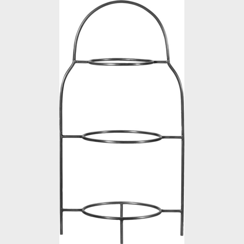 House Doctor - Tallerken Opsats - Sana - Slv Finish