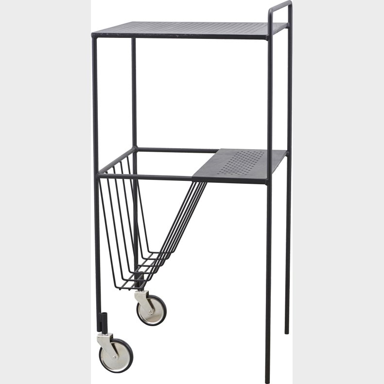 House Doctor - Rullebord - Use - Sort - 75x35x35 Cm