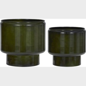 House Doctor - Krukker - Pile - Gr�n - � 30+36 Cm - 2 Stk