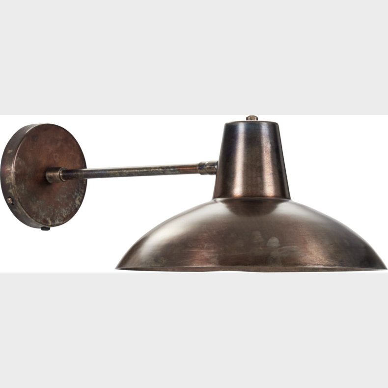 House Doctor - Vglampe - Desk - Messing - Antik Brun -  31 Cm