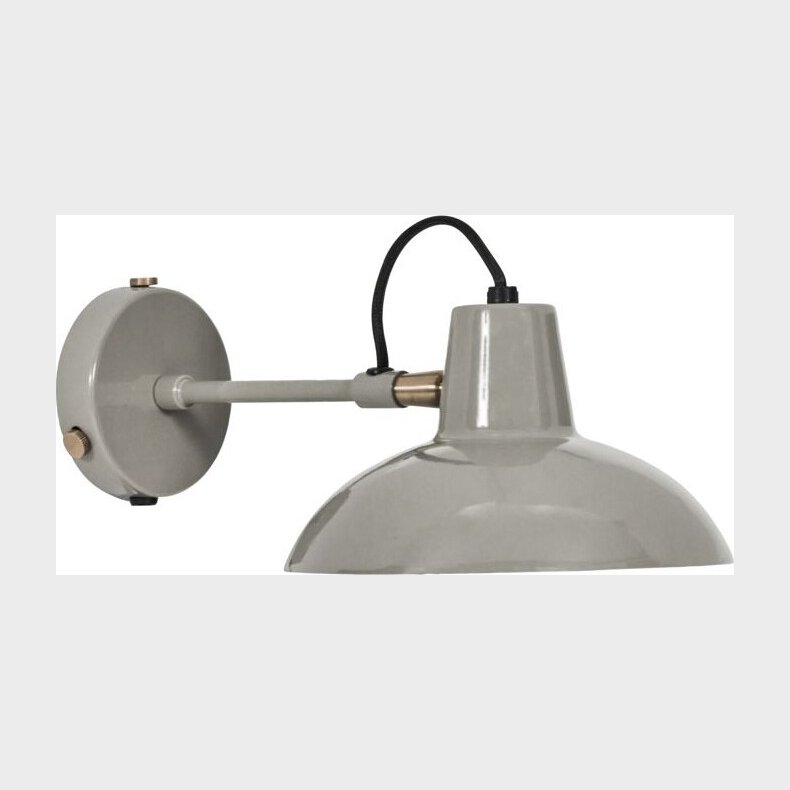 House Doctor - V�glampe - Desk - Gr� - � 18 Cm