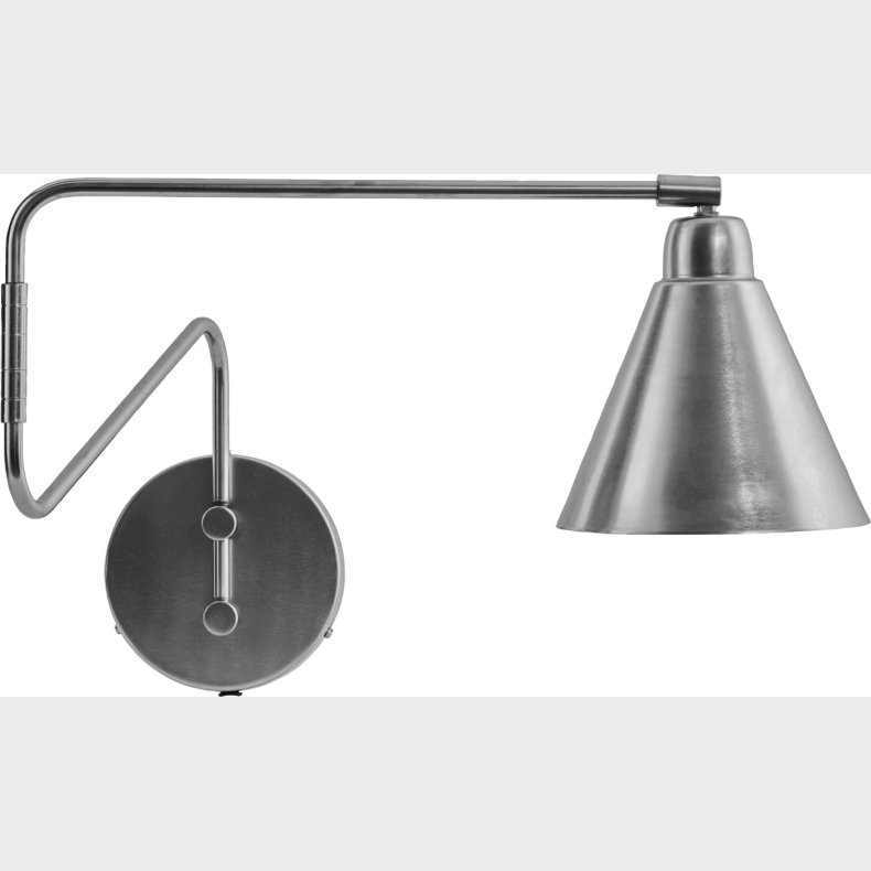 House Doctor - Vglampe - Hdgame - Brstet Slvfinish