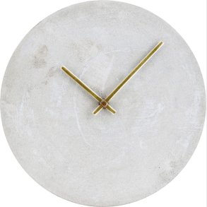 House Doctor - Vgur - Watch - Beton -  28 Cm