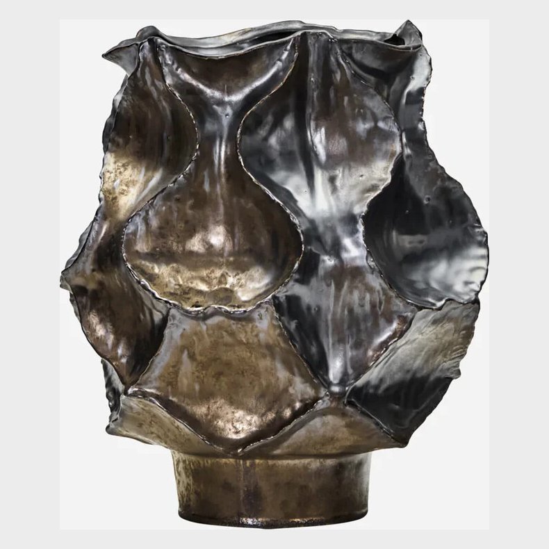 House Doctor - Vase - Hdwaves - Antik Metallisk