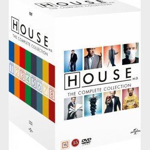 House Md Collection - Complete Series - DVD - Tv-serie