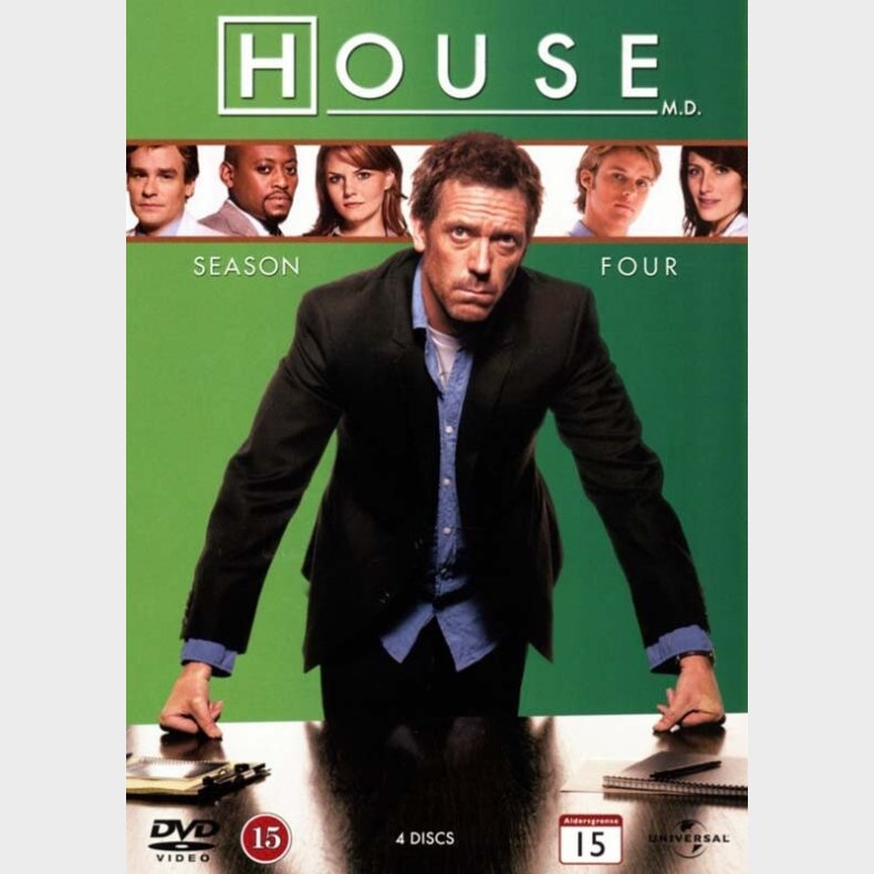 House M.d. - Sson 4 - DVD - Tv-serie