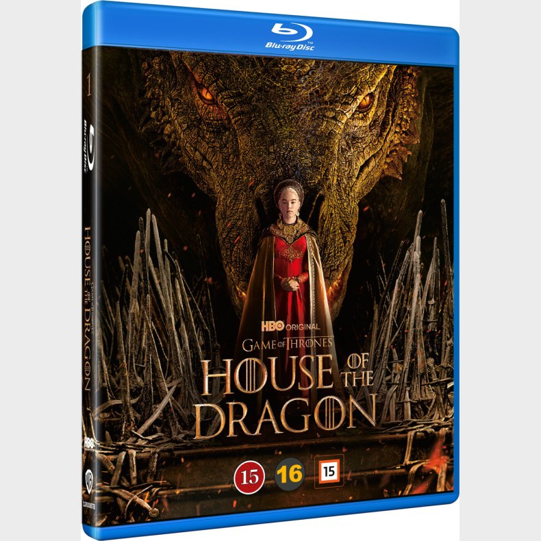 House Of The Dragon - Sson 1 - Blu-Ray - Tv-serie