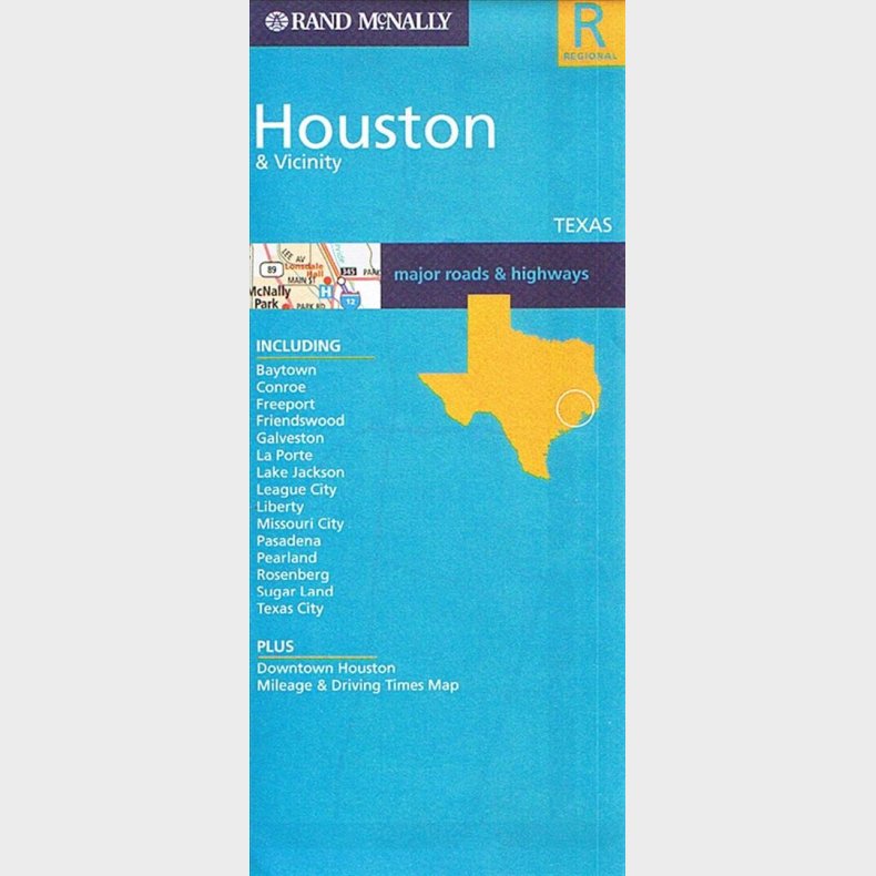 Houston & Vicinity - Rand Mcnally - English book