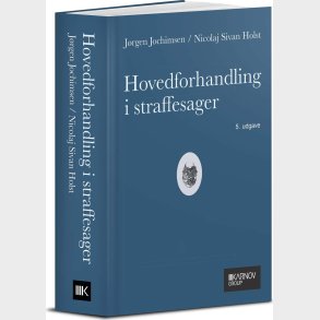 Hovedforhandling I Straffesager - Nicolaj Sivan Holst - Bog
