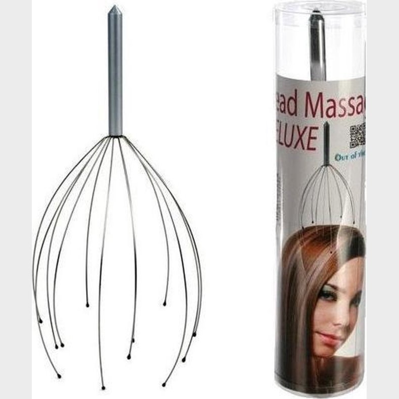 Hovedbundsmassage Apparat - Redskab Med 12 Arme