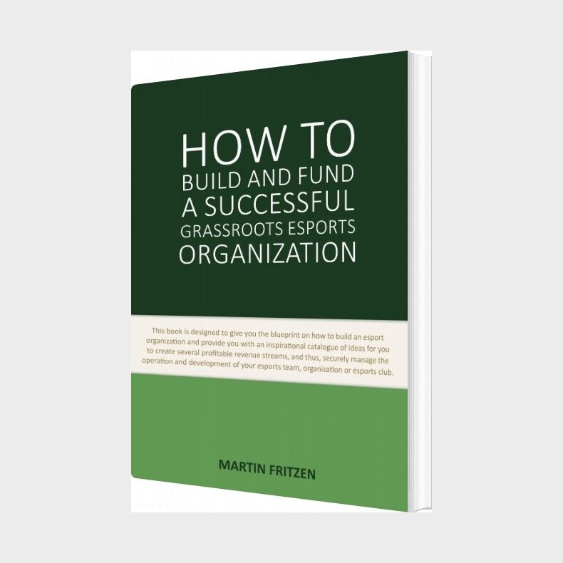How To Build And Fund A Successful Grassroots Esports Organization - Martin Fritzen - English Book