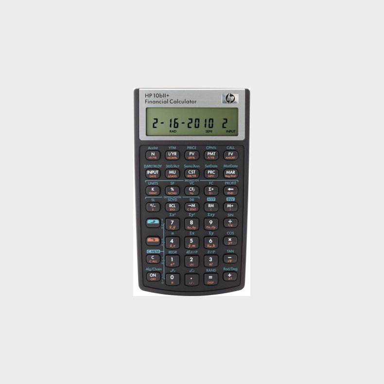 Hp 10bii+ Financial Calculator