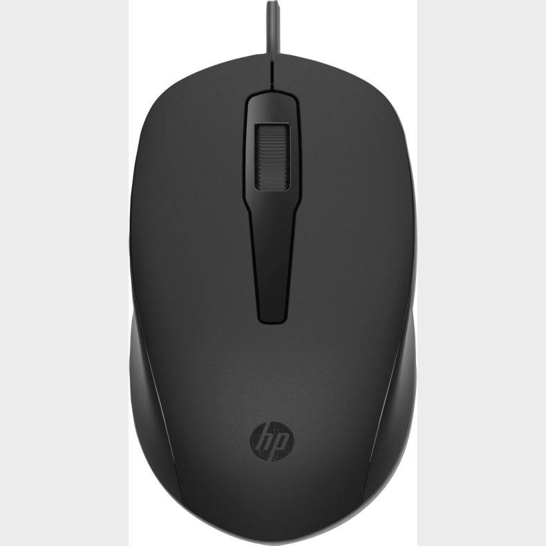 Hp - 150 Wired Mouse, Black