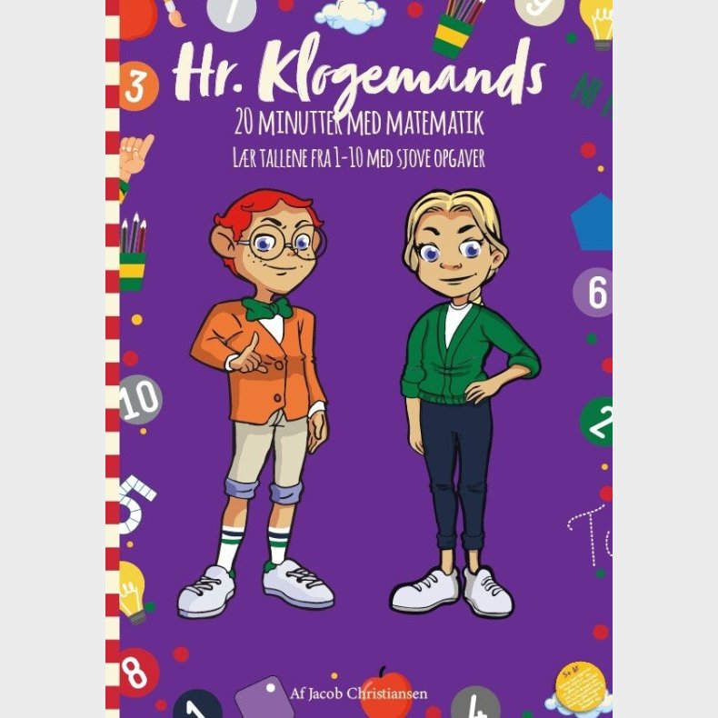 Hr. Klogemands 20 Minutter Med Matematik - Jacob Christiansen - Bog