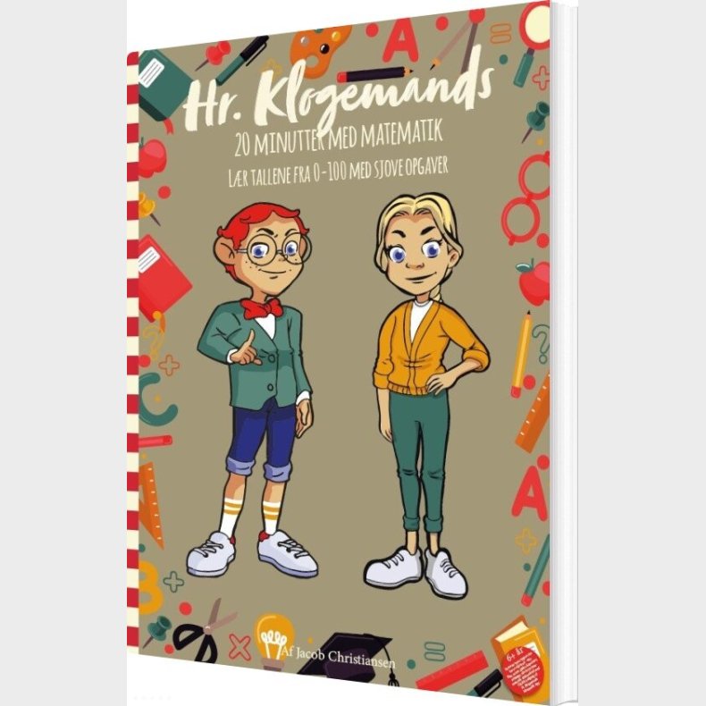 Hr. Klogemands 20 Minutter Med Matematik - Jacob Christiansen - Bog