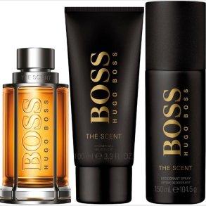 Hugo Boss - The Scent Edt 100 Ml + Deo Spray 150 Ml + Showergel 100 Ml - Giftset