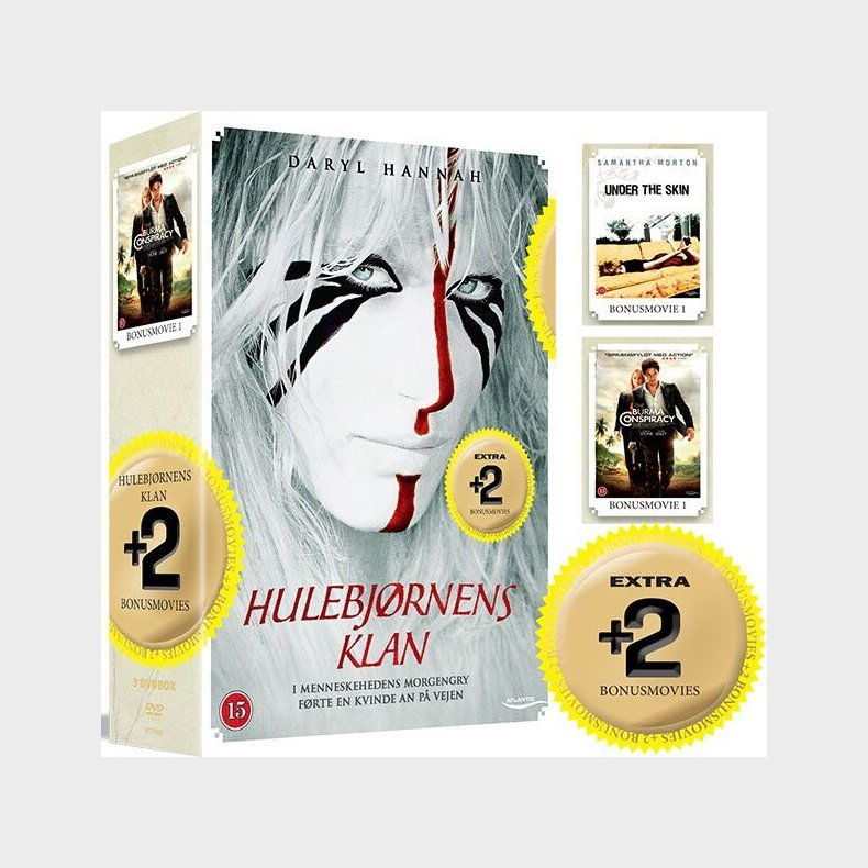 Hulebjrnens Klan // Under The Skin // The Burma Conspiracy - DVD - Film