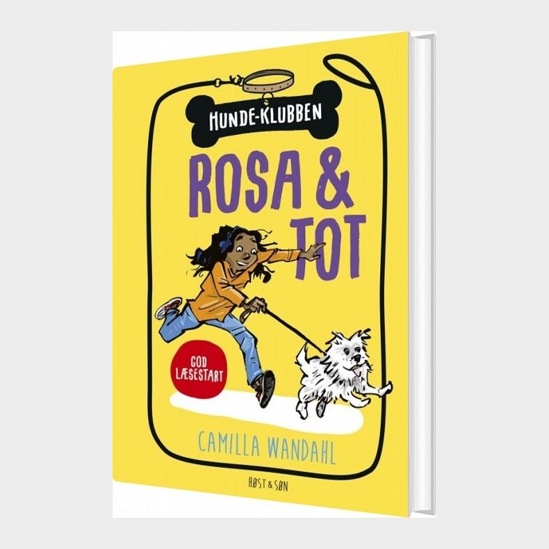 Hundeklubben 1 - Rosa Og Tot - Camilla Wandahl - Bog