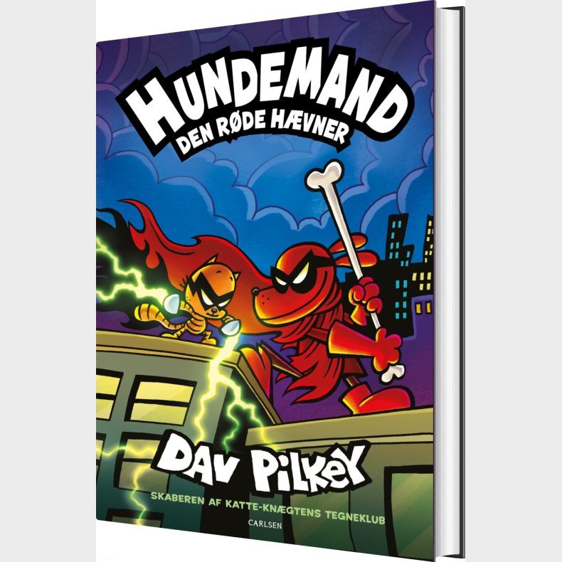 Hundemand 12 - Den R�de H�vner - Dav Pilkey - Bog