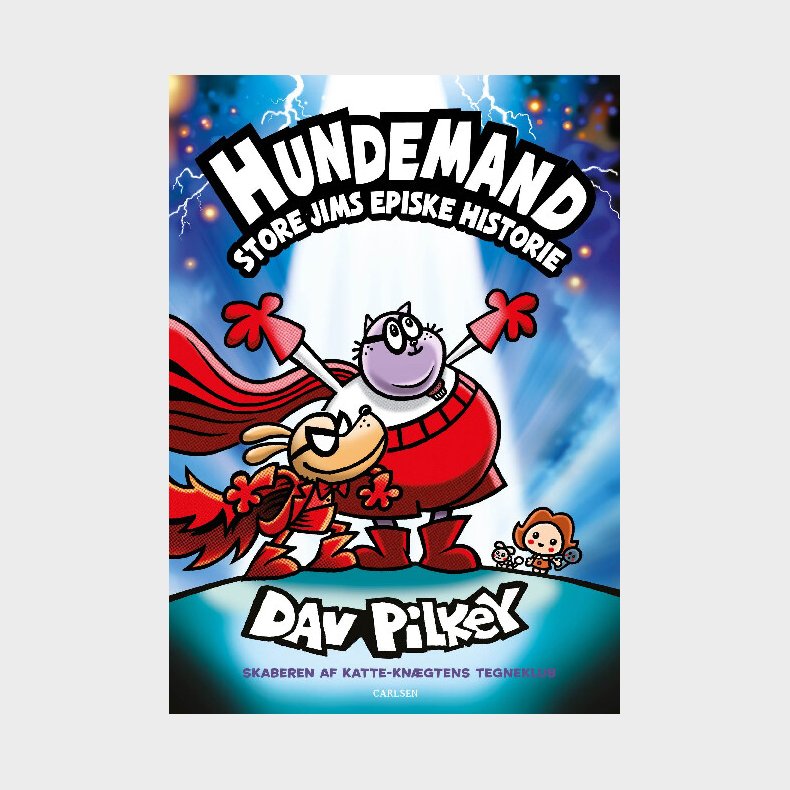Hundemand 13 - Store Jims Episke Historie - Dav Pilkey - Bog