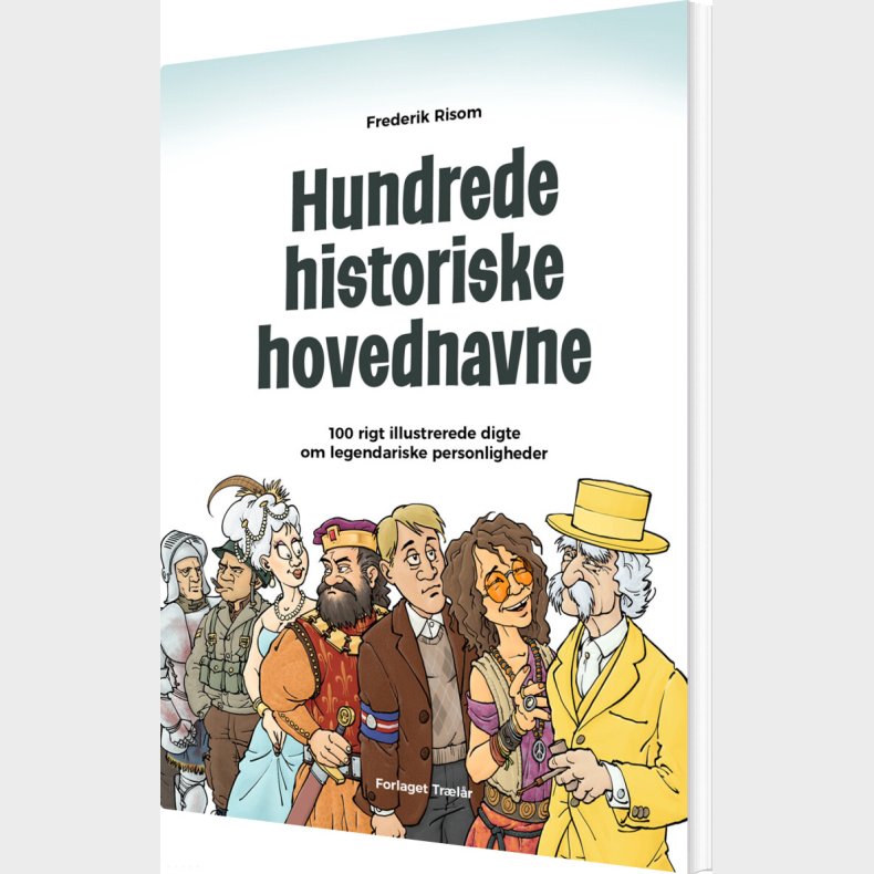 Hundrede Historiske Hovednavne - Frederik Risom - Bog