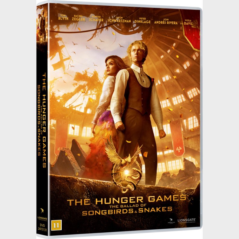 The Hunger Games 5 - The Ballad Of Songbirds And Snakes - 2023 - DVD - Film