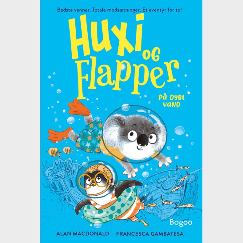 Huxi Og Flapper P� Dybt Vand - Alan Macdonald - Bog