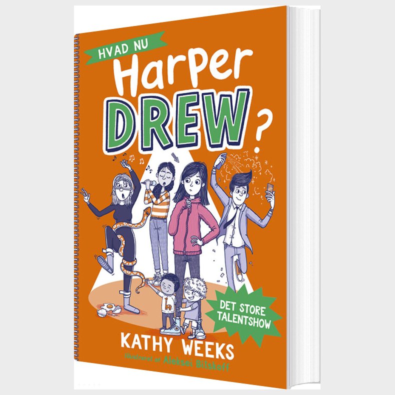Hvad Nu, Harper Drew? 2 - Det Store Talentshow - Kathy Weeks - Bog