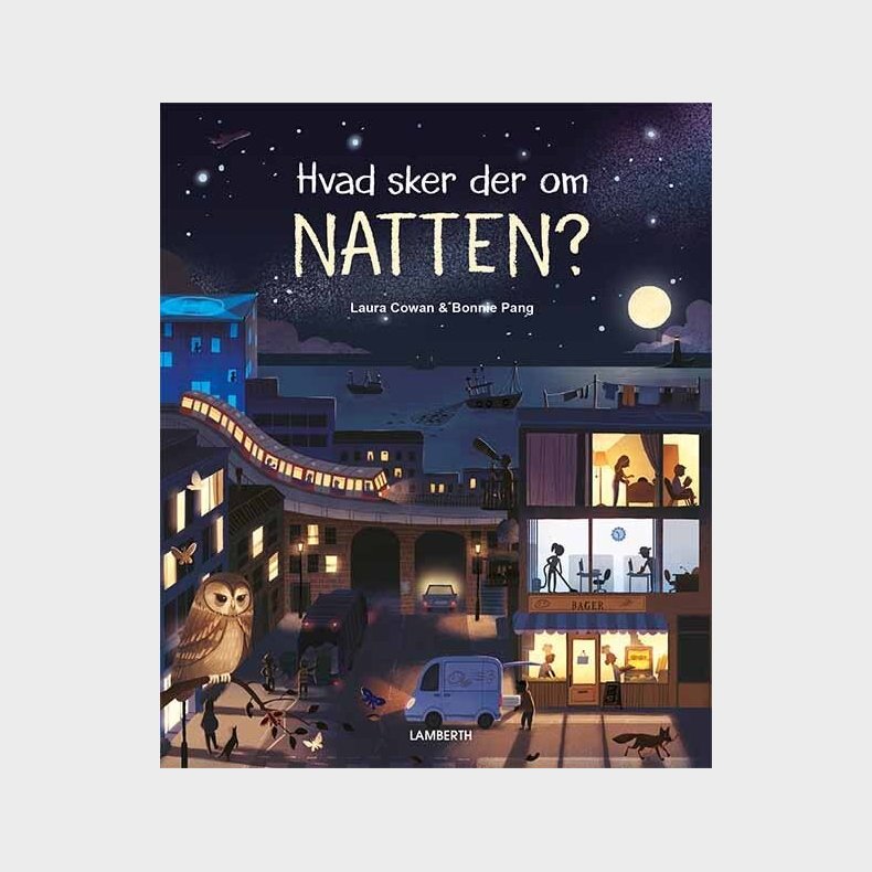 Hvad Sker Der Om Natten? - Laura Cowan - Bog