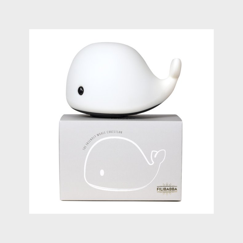 Filibabba | Hvalen Christian - LED-lampe fra Filibabba