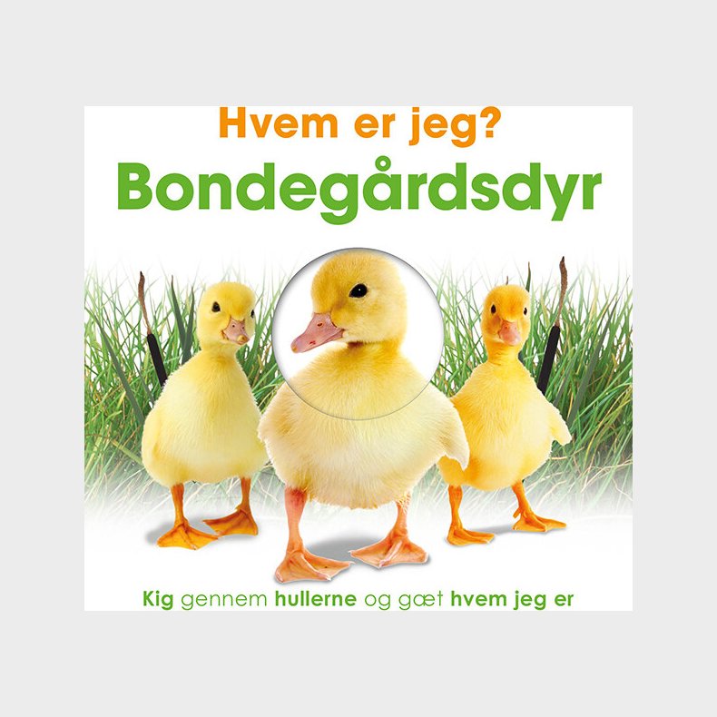 Hvem Er Jeg? Bondegrdsdyr - Bog
