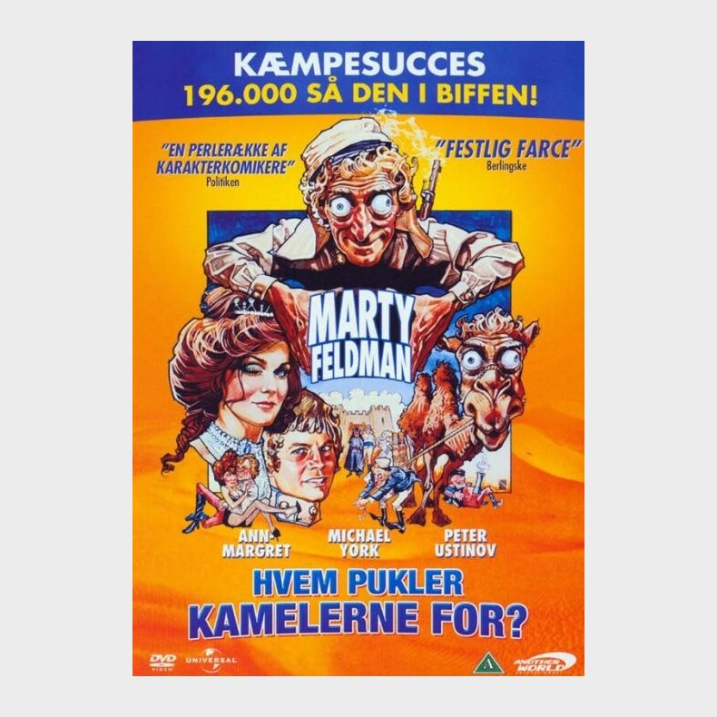 Hvem Pukler Kamelerne For? - Marty Feldman - DVD - Film