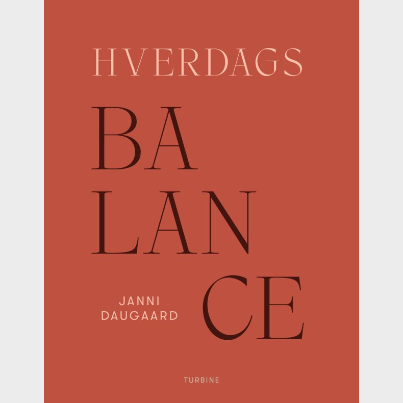 Hverdagsbalance - Janni Daugaard - Bog
