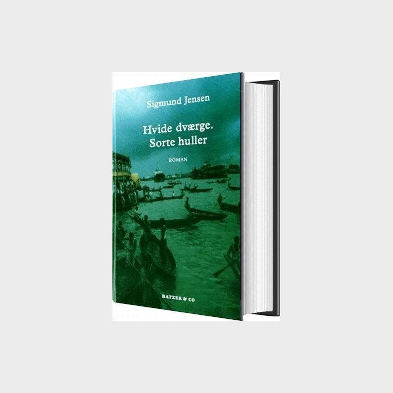 Hvide Dv�rge. Sorte Huller - Sigmund Jensen - Bog