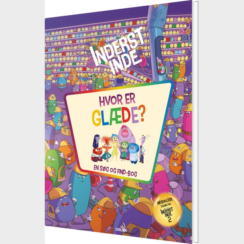 Hvor Er Gl�de? En S�g Og Find-bog - Disney - Bog