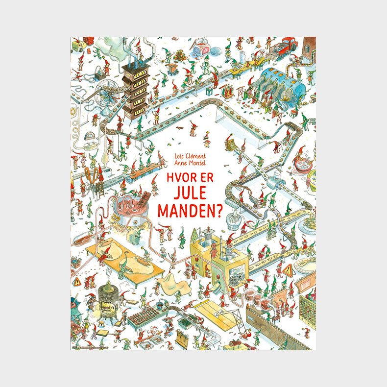 Hvor Er Julemanden? - Loic Clement - Bog